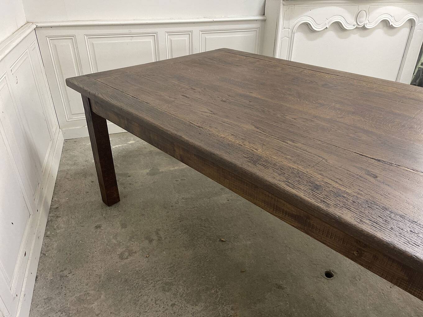Large 1930s monastic-style table