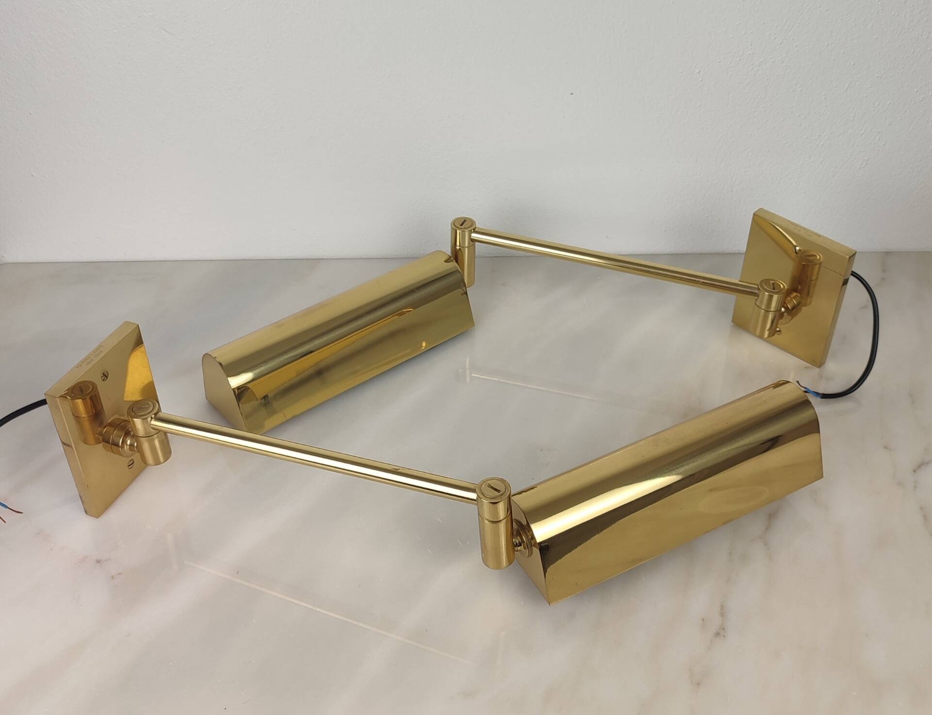 Pair of Hansen retractable scones Metalarte