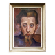 20th century expressionist painting "A young man"