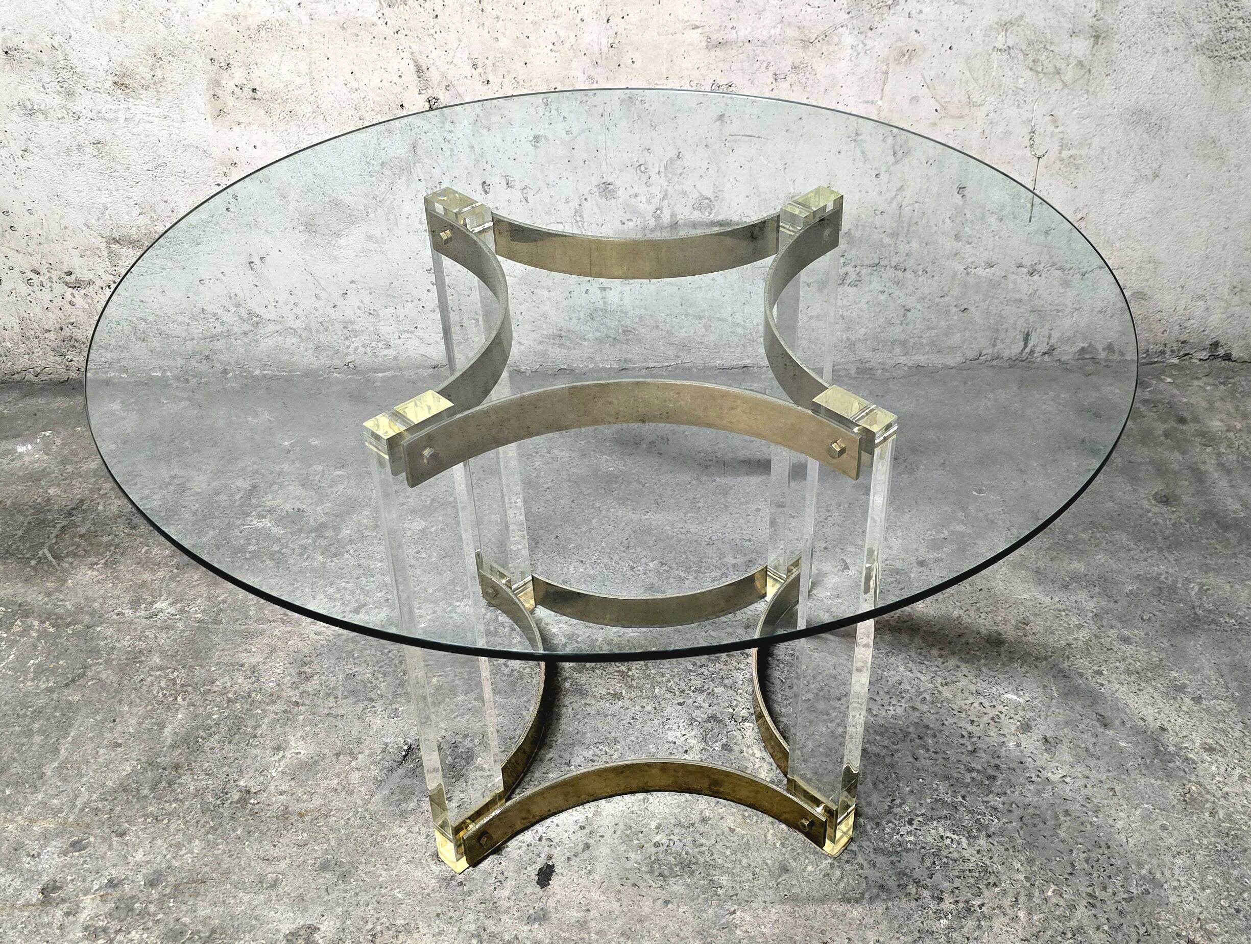 Vintage table by Alessandro Albrizzi 1970