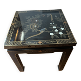 Lacquered wooden console