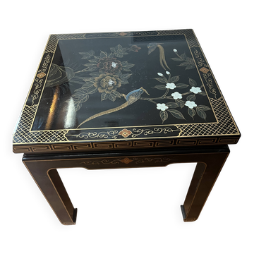 Lacquered wooden console
