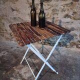 Vintage folding bistro table – 1950s