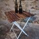 Table bistrot pliante vintage – Années 1950