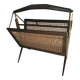 Modernist magazine rack, Italian design
