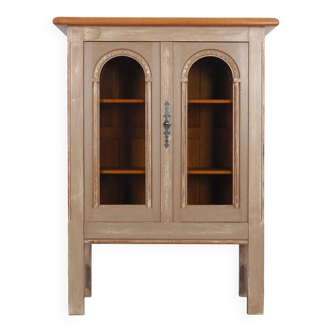 Oak showcase, Danish design, 1960s, production: Denmark