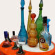 Dutch vintage design orange Rotorbar space age trolley Curver