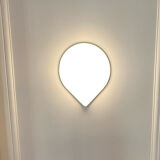 Pair of wall lamps Triode tear drop