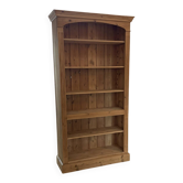 Antique library in solid pine