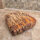 Handmade Berber Kilim pouf, floor cushion