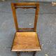 Chaise lorraine en chêne massif, 20ème siècle