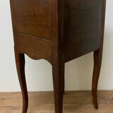 Louis XV style bedside in walnut