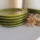 Gien ceramic asparagus plates