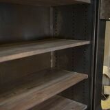 "Ronéo" 1950s Metal Shutter Filing Cabinet