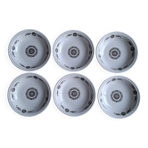 Set 6 assiettes Murielle Boch