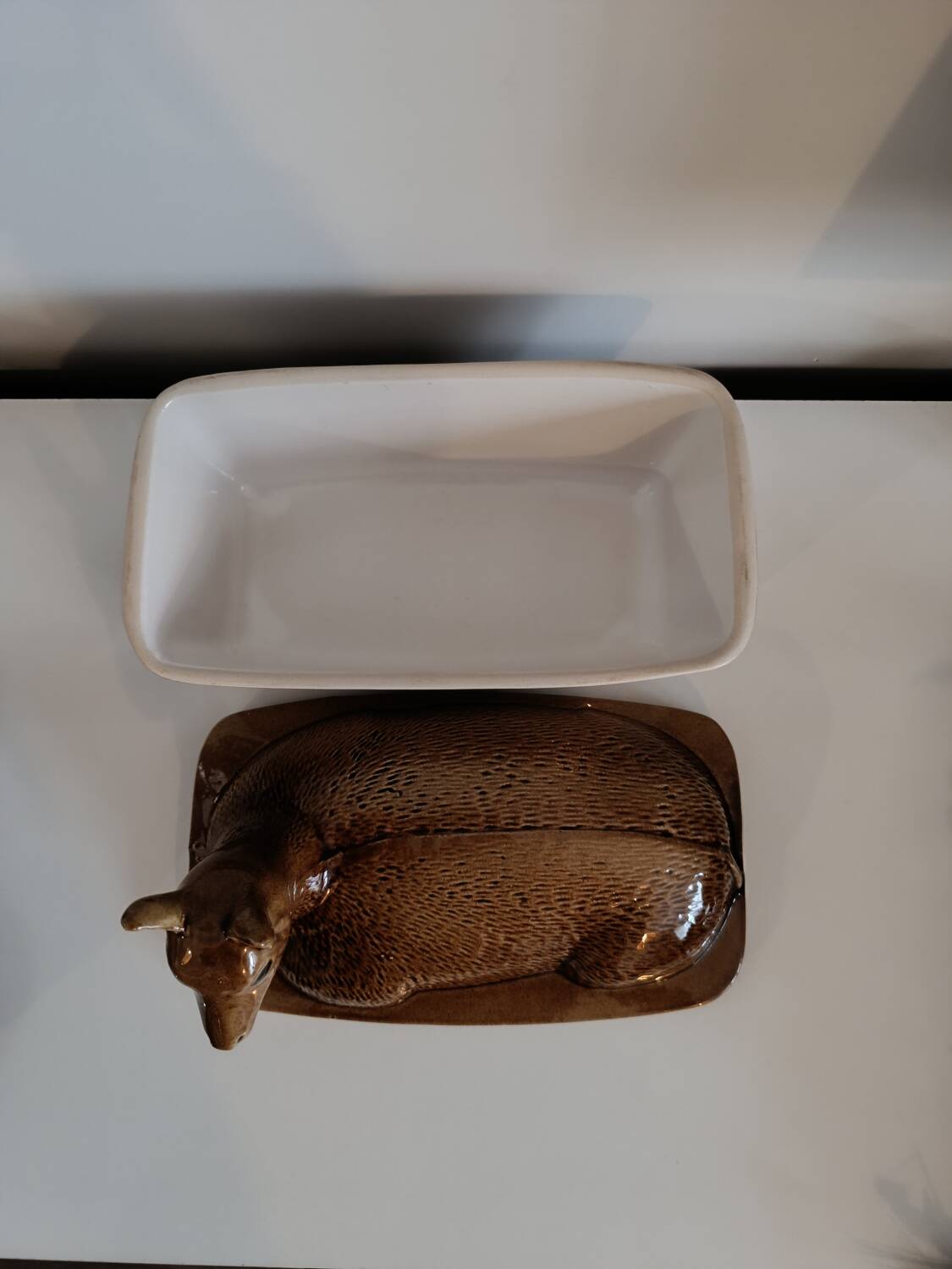 Large doe / deer / roe deer terrine