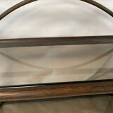 Vintage rattan shelf