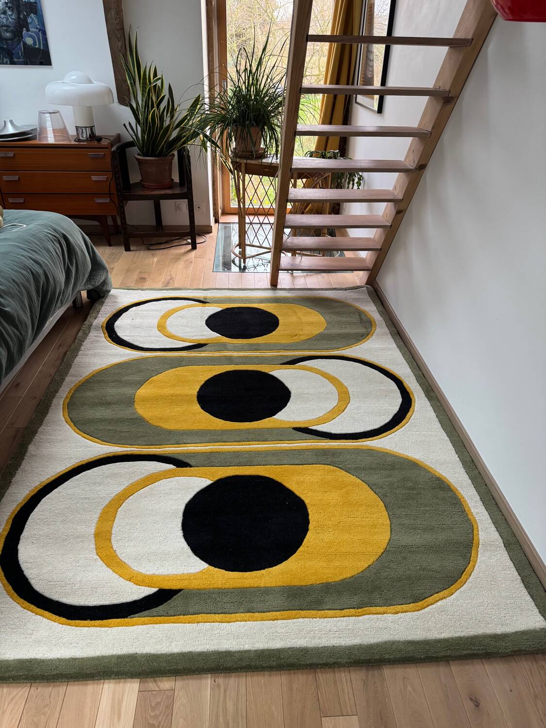 Carpet by Jean Pierre Garrault for Monoprix Prisunic