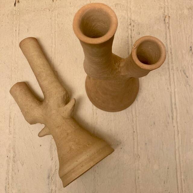 Tamegroute candle holder duo