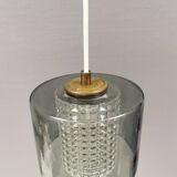 Lampe suspendue suédoise de la verrerie Orrefors