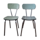 Lot of vintage formica chairs