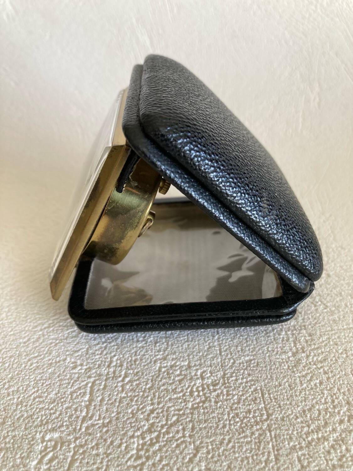 Solo 4 Jewels Black Travel Alarm Clock