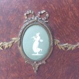 Louis XVI bed in thuja burl