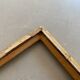 Old gold frame 27x42cm