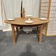 Table de ferme oval