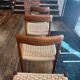 Set of 4 chairs Niels Otto Moller