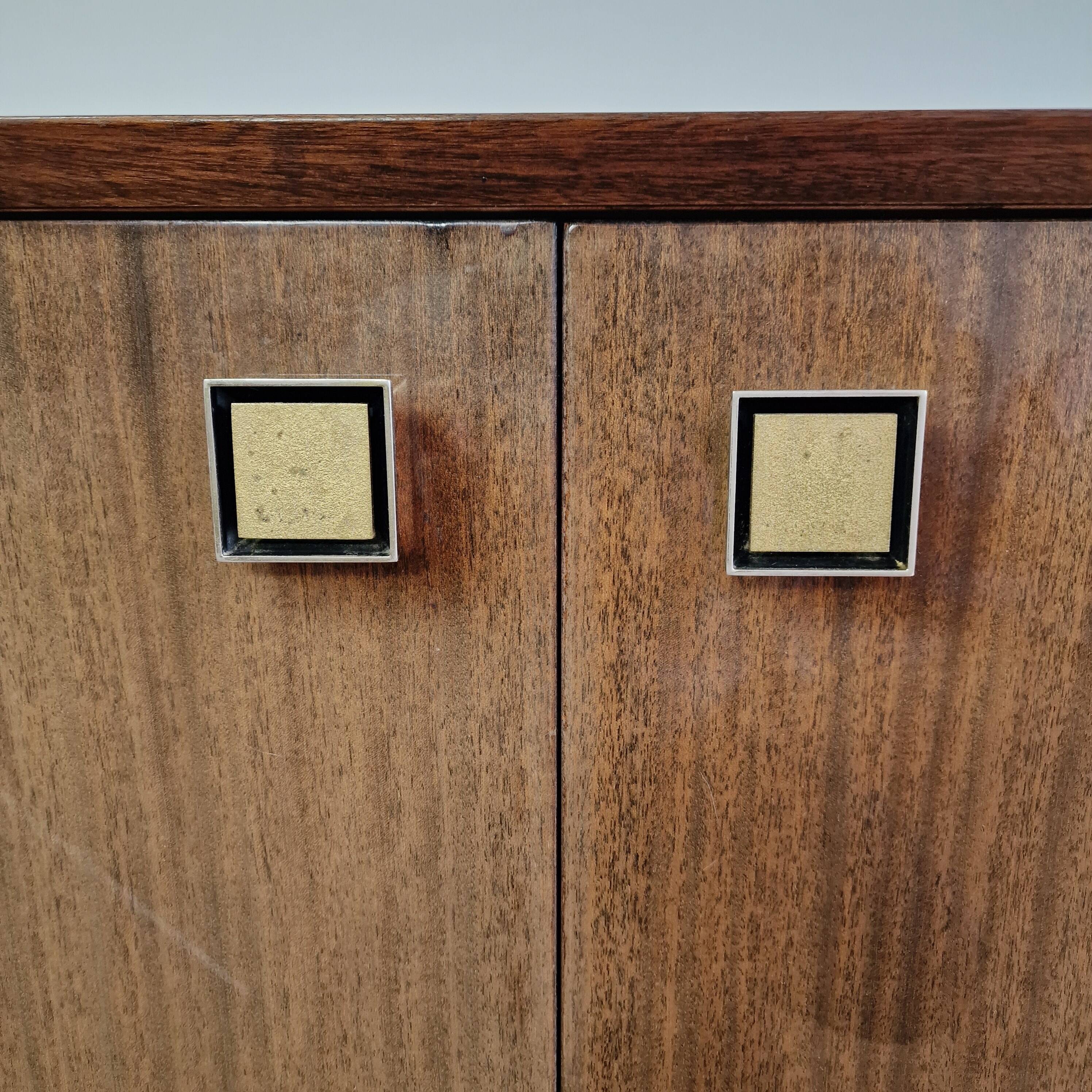 Mid-Century Modern Italian Mahogany Sideboard, 1960s