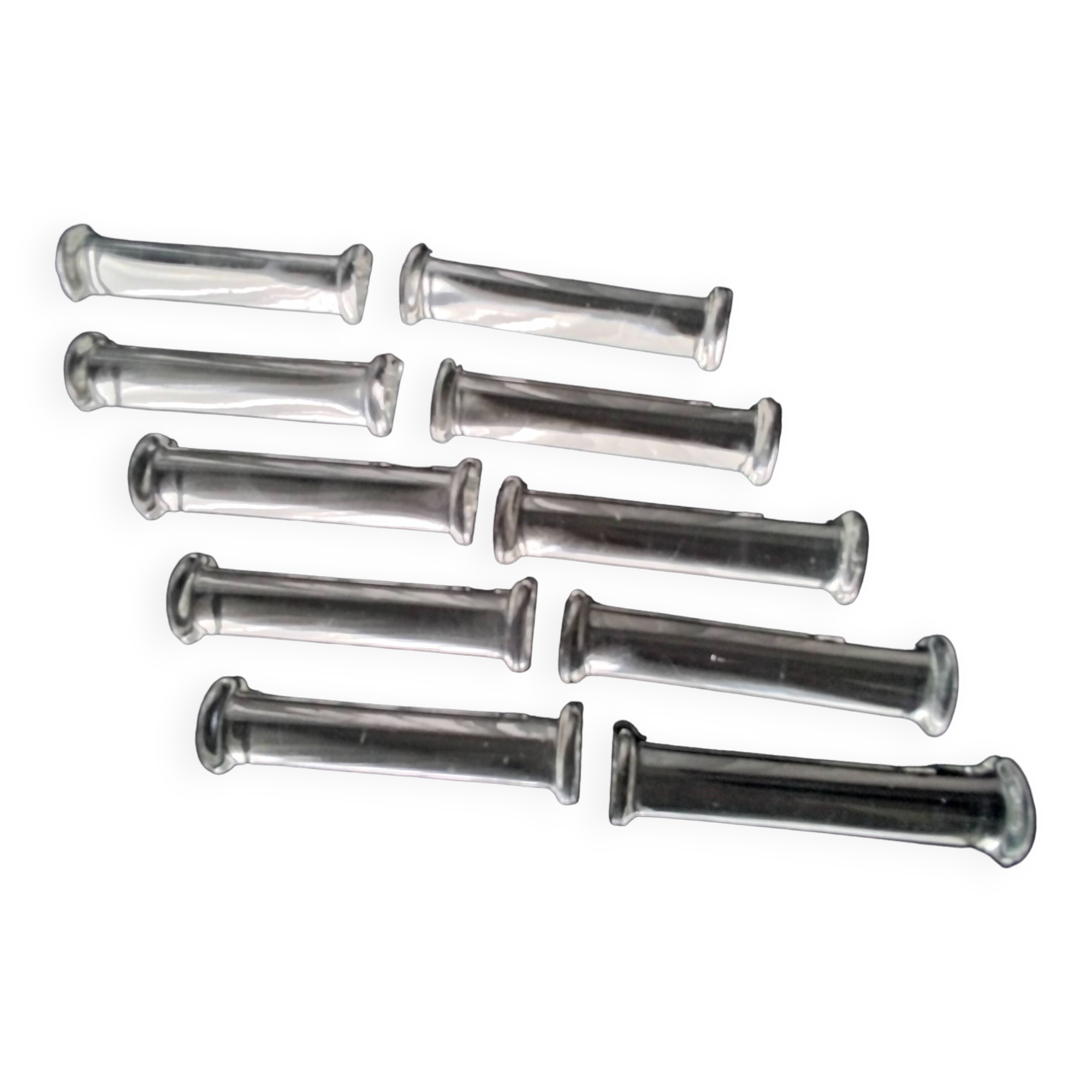 10 Hungarian crystal knife holders