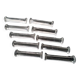 10 Hungarian crystal knife holders