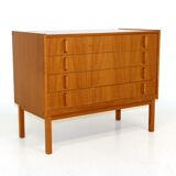 Scandinavian teak chest of drawers, Bodafors, Sweden, 1960