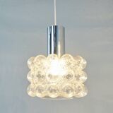 Set bubble glass pendants by Helena Tynell, 1970s