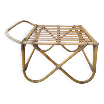 Vintage rattan coffee table