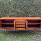 Italian sideboard 60s chrome handles