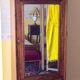 Armoire bonnetière avec miroir une porte 1930