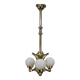 Chandelier Art Déco par Gocar, années 1910, restauré