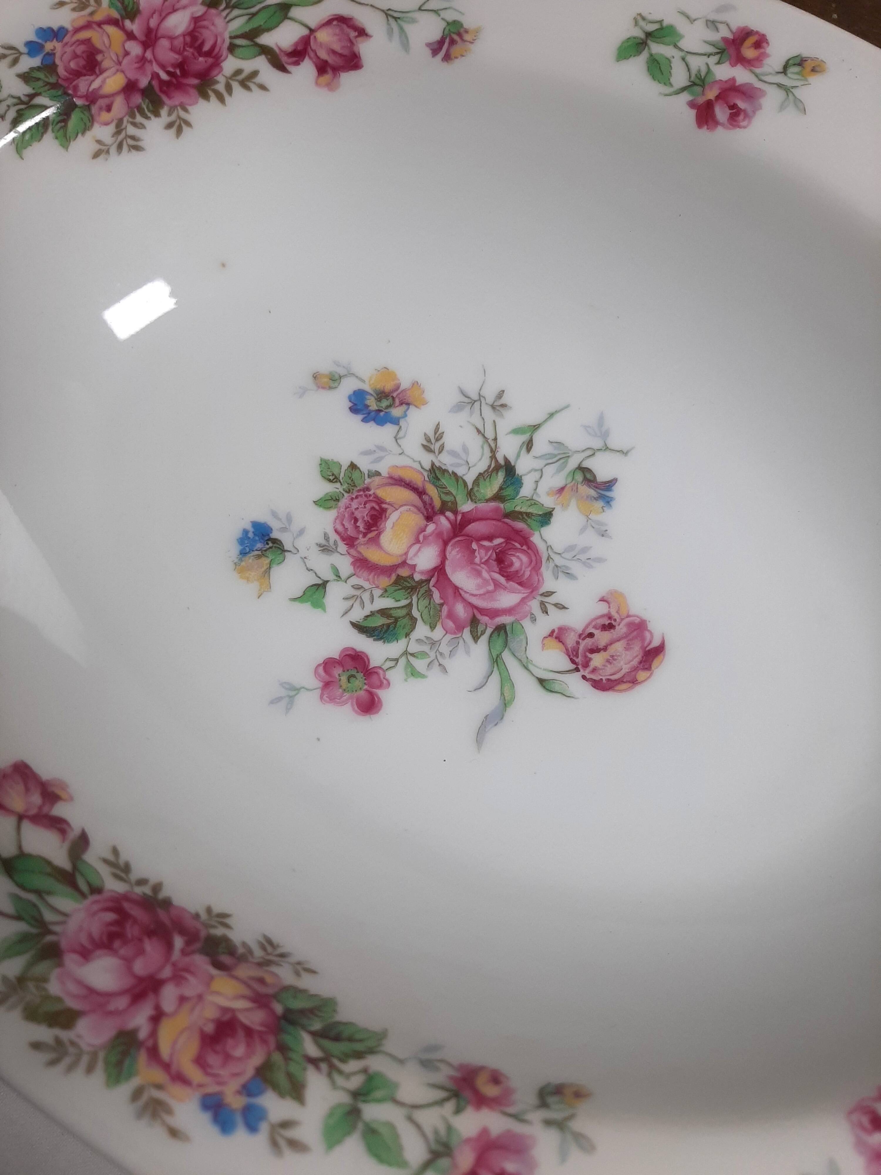 Shallow plate Théodore Haviland Limoges early 19th century