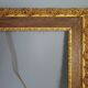 Old frame gilded stucco wood 65,5x55,5 cm, foliage 51x41 cm SB