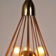 1950s ceiling lamp in the style of Angelo Lelli, Arredoluce