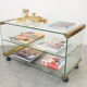 Galotti & Radice vintage brass trolley
