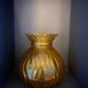 Cut glass vase