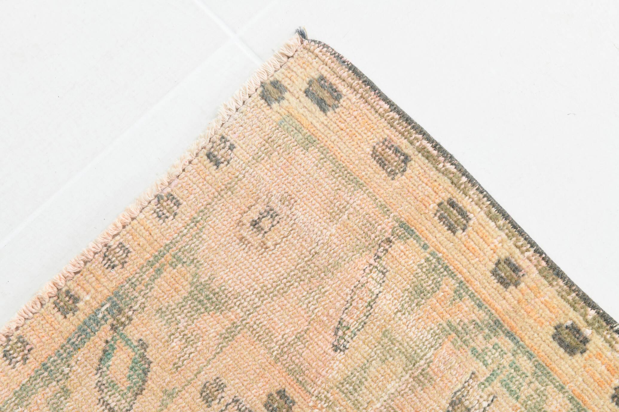 6x9 Oushak Area Rug, Soft Handwoven Rug, 172x276 Cm