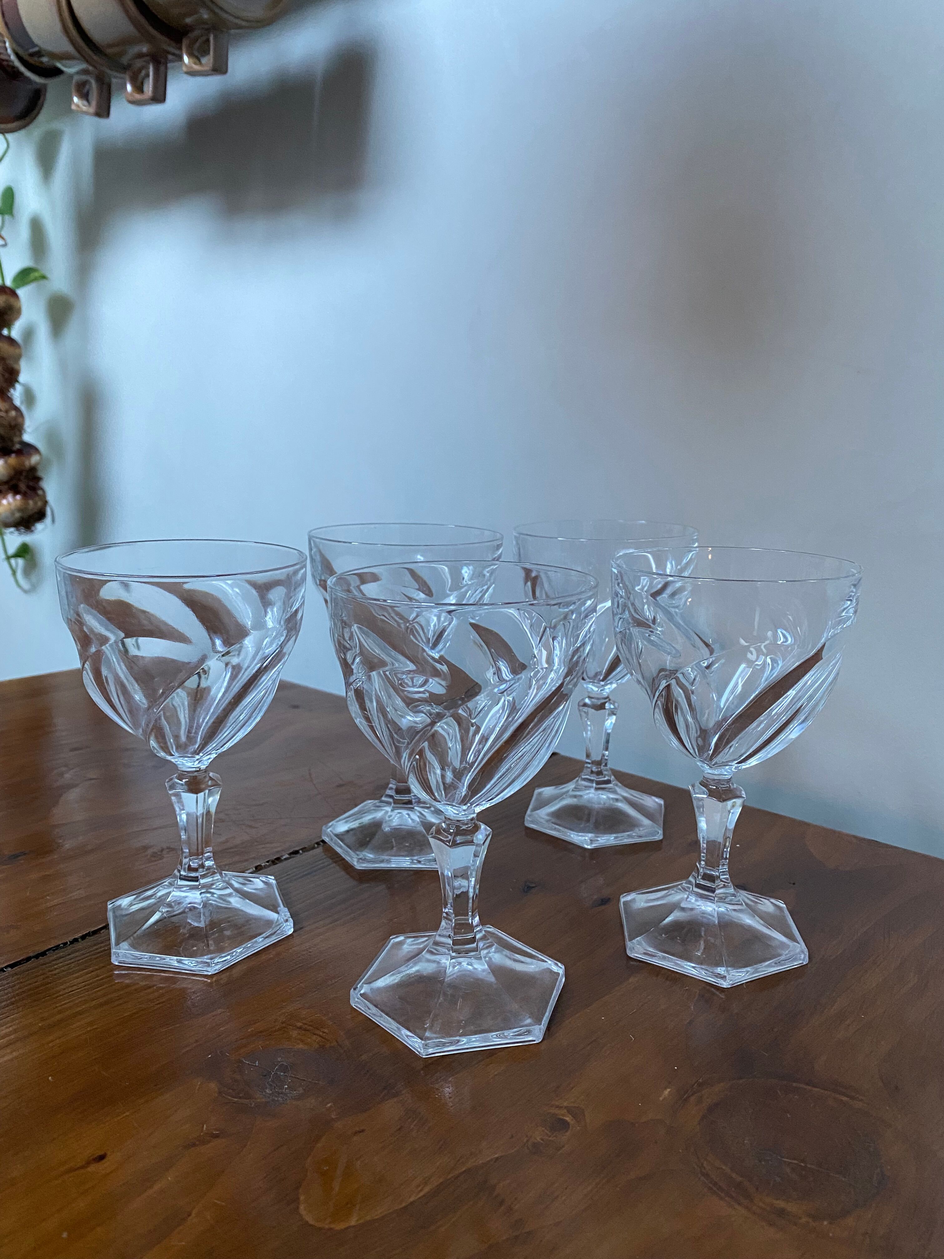 Crystal glasses