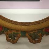 Miroir en bois doré 50x62cm