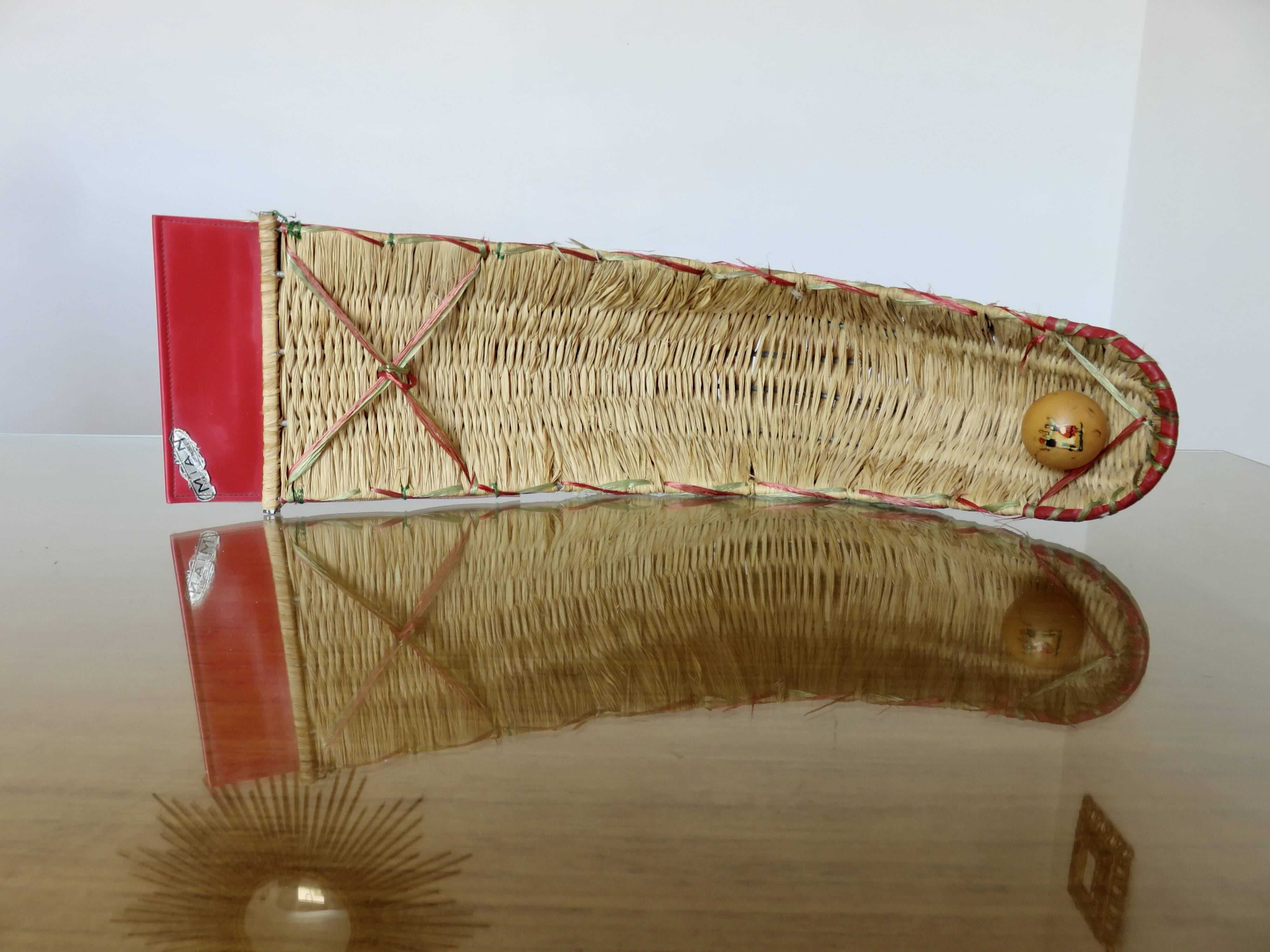 Chistera decoration Basque Country 60s