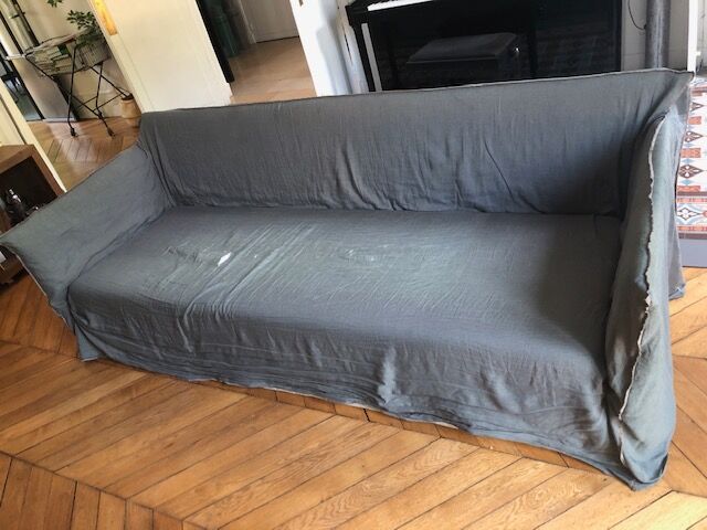 Sofa Gervasoni Ghost 12 gray green