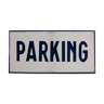 "parking" sign